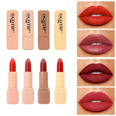 Waterproof Matte Lipstick Velvet Nude Lipstick High Pigmented Cosmetics