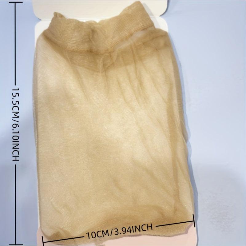 2 Pack Ultra Thin Stocking Wig Cap for Lace Wigs with Elastic Band