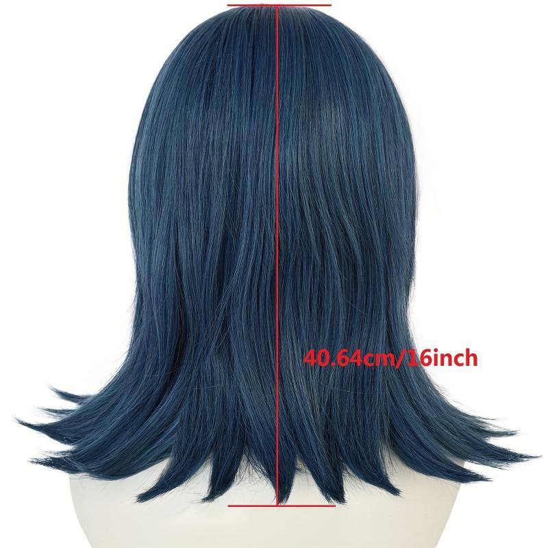 Medium Long Straight Synthetic Wig for Halloween
