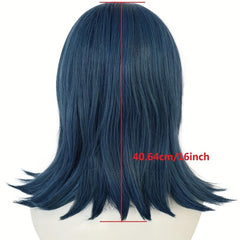 Medium Long Straight Synthetic Wig for Halloween