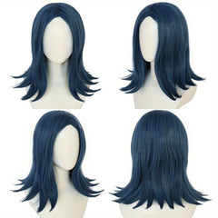 Medium Long Straight Synthetic Wig for Halloween