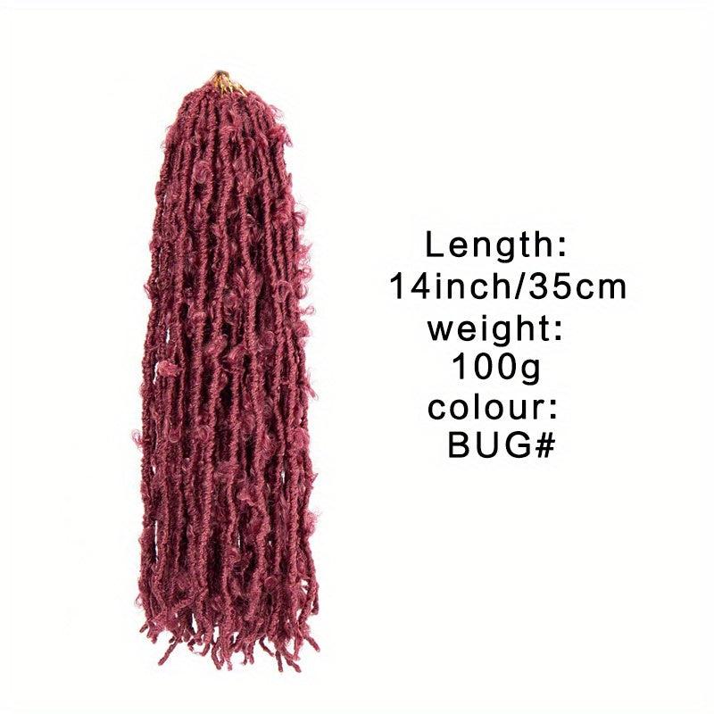 12 Strands Butterfly Locks Hair Extensions Crochet Braids Synthetic