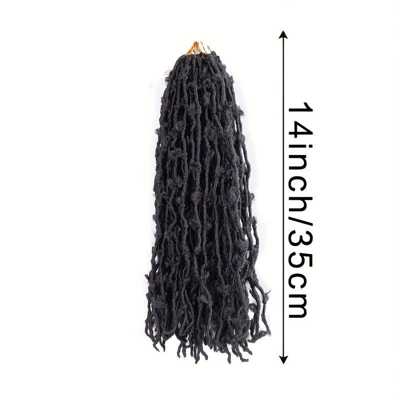 12 Strands Butterfly Locks Hair Extensions Crochet Braids Synthetic