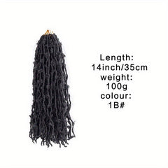 12 Strands Butterfly Locks Hair Extensions Crochet Braids Synthetic