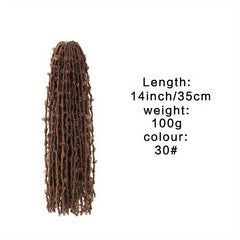 12 Strands Butterfly Locks Hair Extensions Crochet Braids Synthetic
