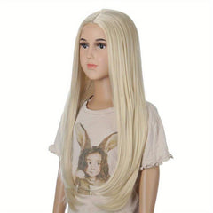 Anime Cosplay Wig Long Straight Synthetic Wig For Halloween