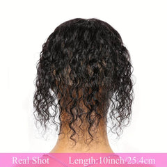 25 4 Cm Curly Wave Hair Topper 100 Human Hair