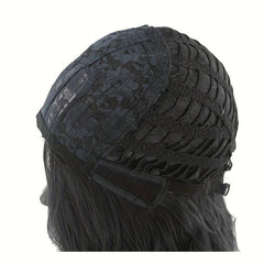Brown Retro Beehive Curl Hair Wig with Bangs for Women Daily 50s 70s Costume