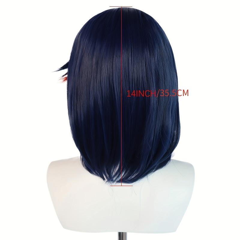 Red Short Bob Wig For Women Halloween & Wig Cap
