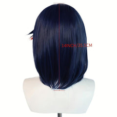 Red Short Bob Wig For Women Halloween & Wig Cap