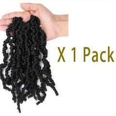 4pack 10inch Spring Twist Braiding Hair Bulk Pre twisted Braids Extensions