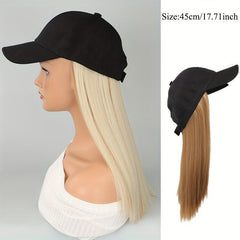 Long Straight Wig Heat Resistant Natural Looking For Daily Use