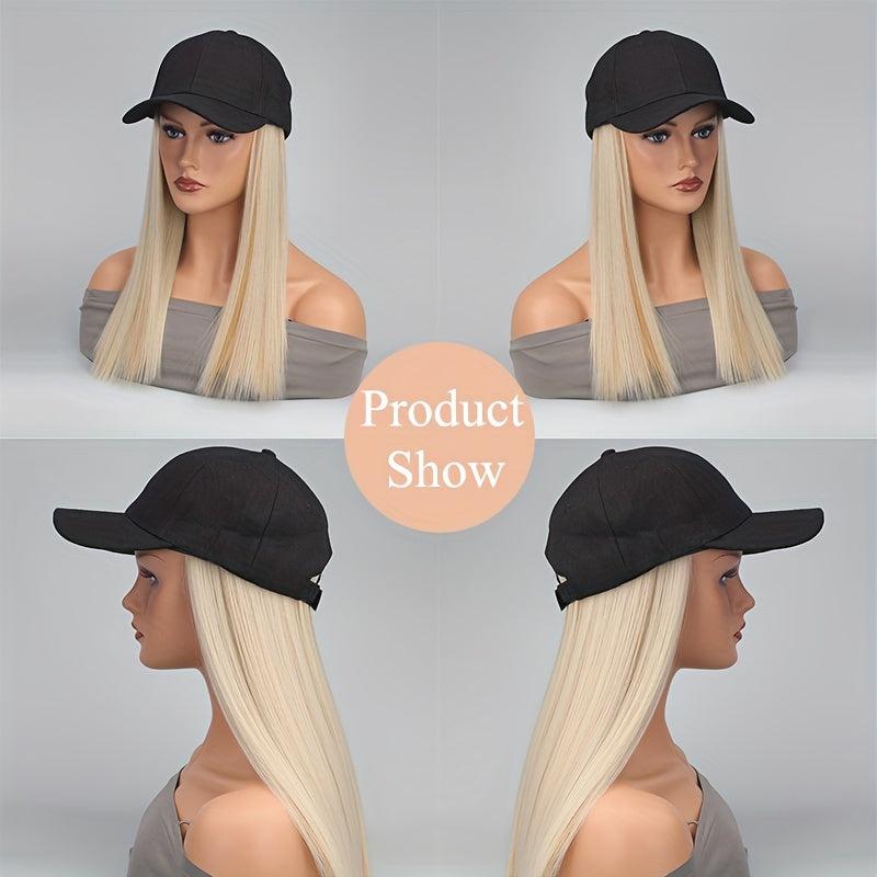 Long Straight Wig Heat Resistant Natural Looking For Daily Use