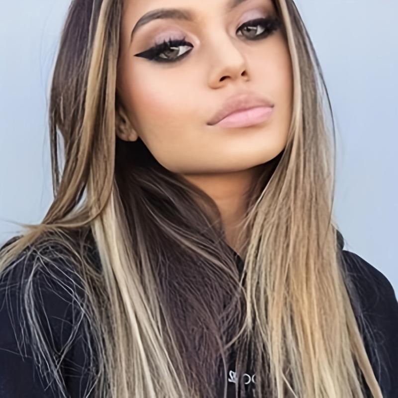Long Straight Synthetic Wig for Daily Use