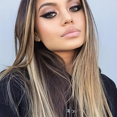 Long Straight Synthetic Wig for Daily Use
