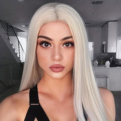 Long Straight Synthetic Wig for Daily Use