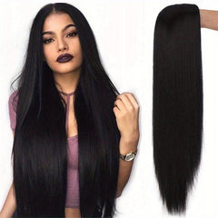 Long Straight Synthetic Wig for Daily Use