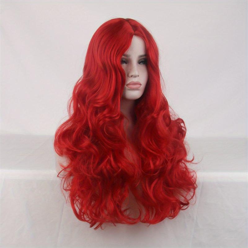 Long Curly Synthetic Wig for Halloween Cosplay Party