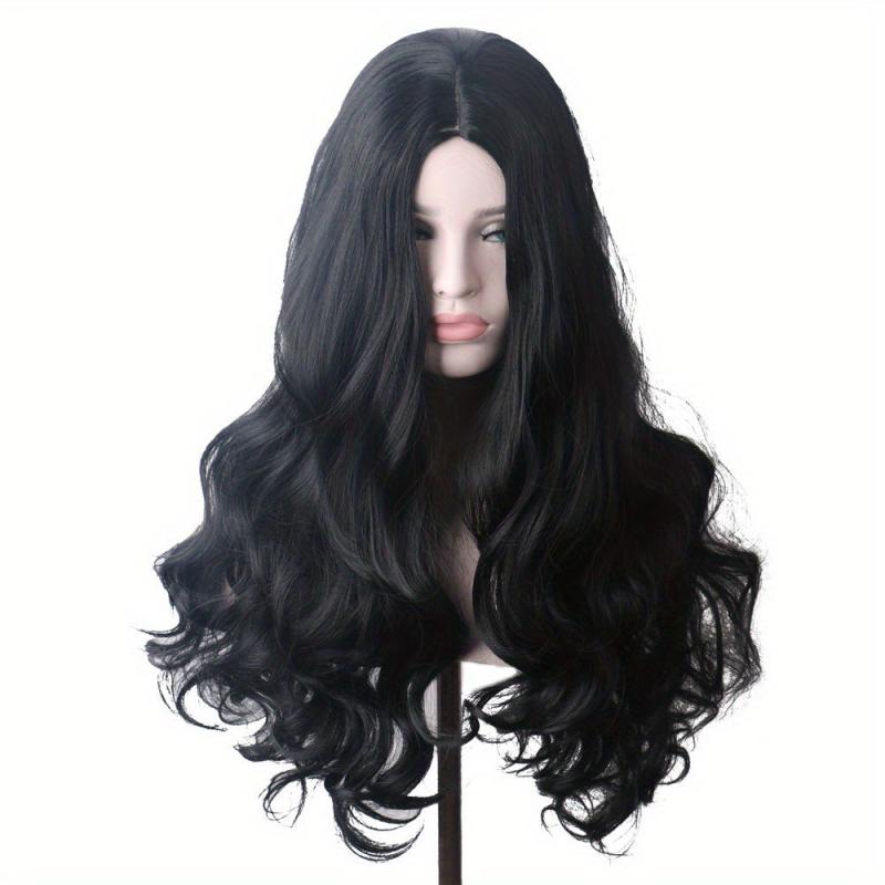 Long Curly Synthetic Wig for Halloween Cosplay Party