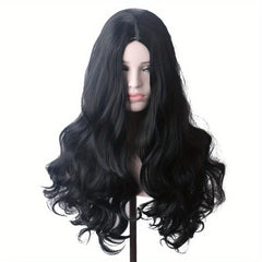 Long Curly Synthetic Wig for Halloween Cosplay Party