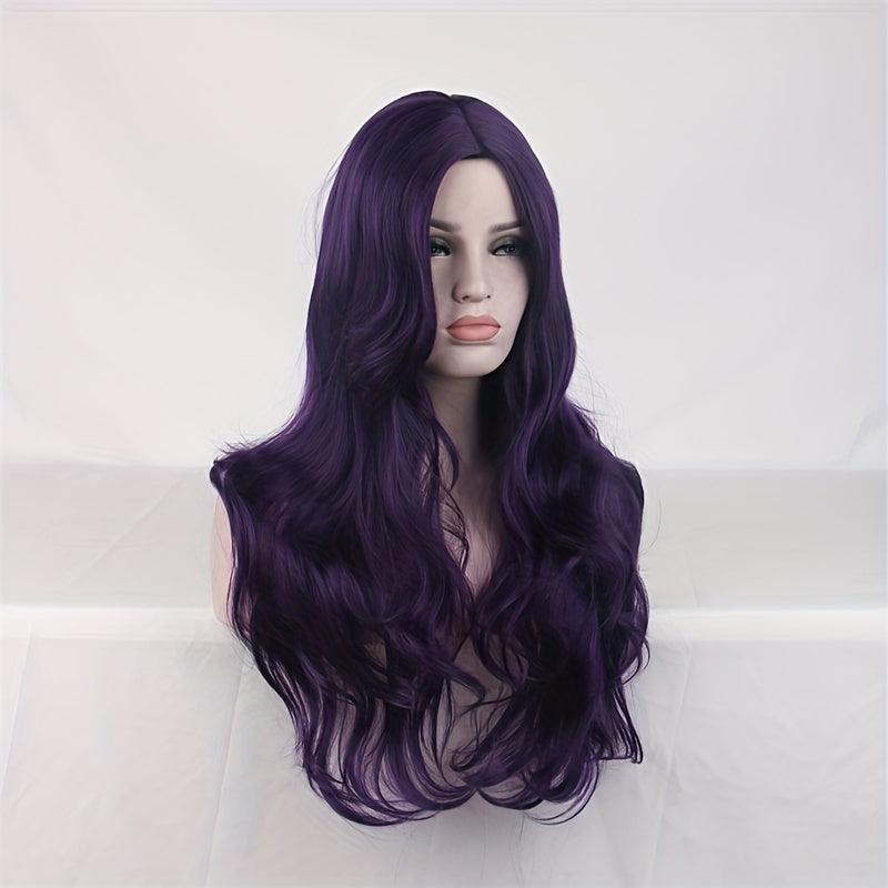 Long Curly Synthetic Wig for Halloween Cosplay Party