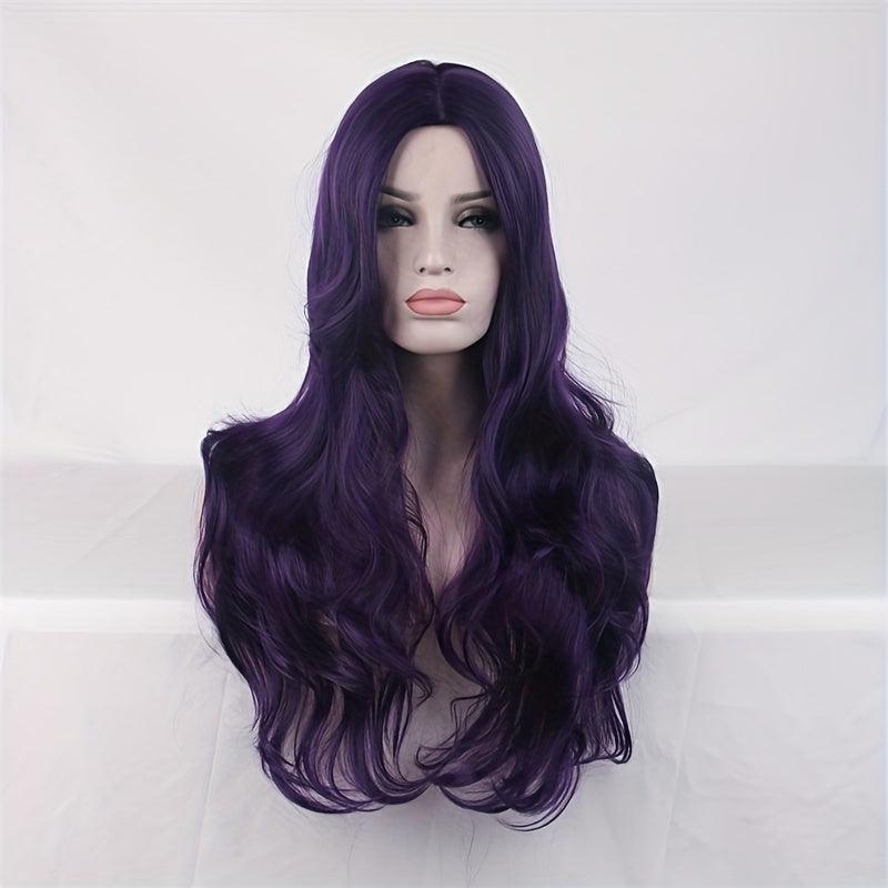 Long Curly Synthetic Wig for Halloween Cosplay Party