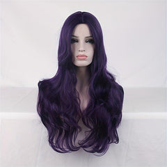 Long Curly Synthetic Wig for Halloween Cosplay Party
