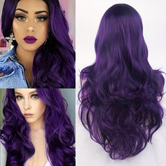 Long Curly Synthetic Wig for Halloween Cosplay Party