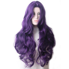 Long Curly Synthetic Wig for Halloween Cosplay Party