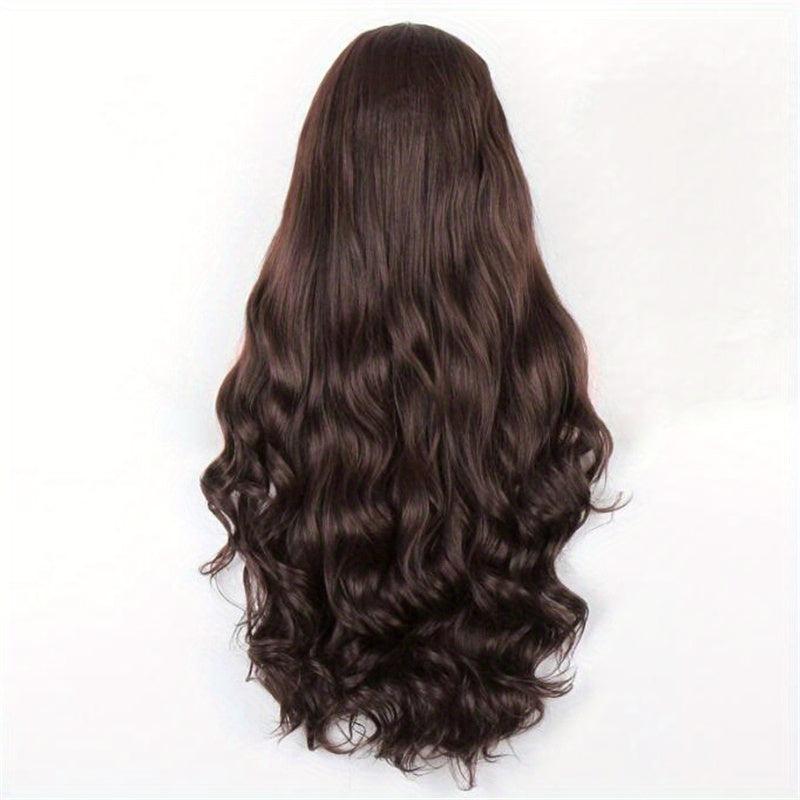 Long Curly Synthetic Wig for Halloween Cosplay Party