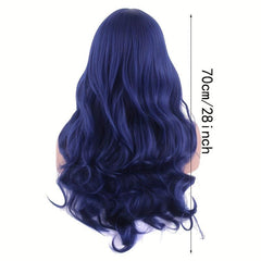 Long Curly Synthetic Wig for Halloween Cosplay Party