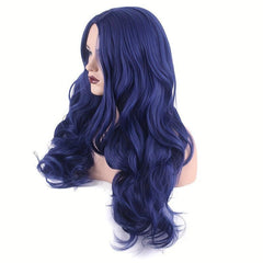 Long Curly Synthetic Wig for Halloween Cosplay Party