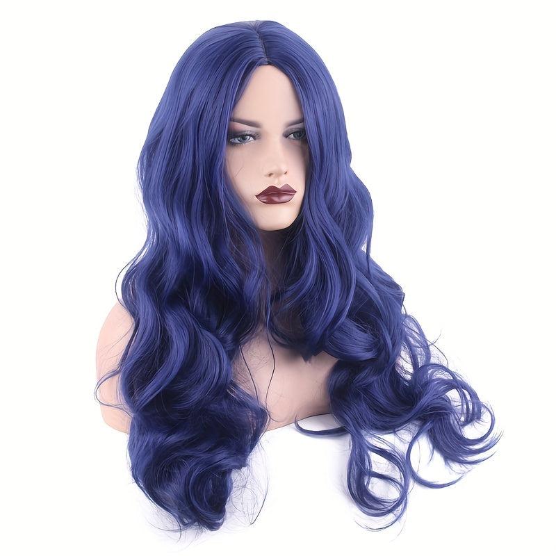 Long Curly Synthetic Wig for Halloween Cosplay Party