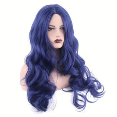 Long Curly Synthetic Wig for Halloween Cosplay Party