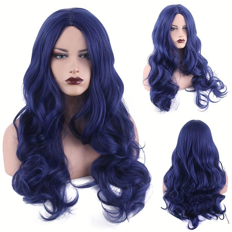 Long Curly Synthetic Wig for Halloween Cosplay Party