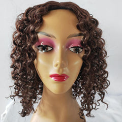 Short Bob Curly Hair Wig 35-56cm Afro Kinky Curly Wigs