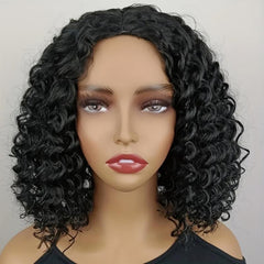 Short Bob Curly Hair Wig 35-56cm Afro Kinky Curly Wigs
