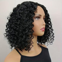 Short Bob Curly Hair Wig 35-56cm Afro Kinky Curly Wigs
