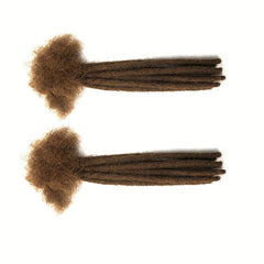 Dreadlock Braids Hair Pieces Human Hair Crochet Extensions 10 Strands Pack