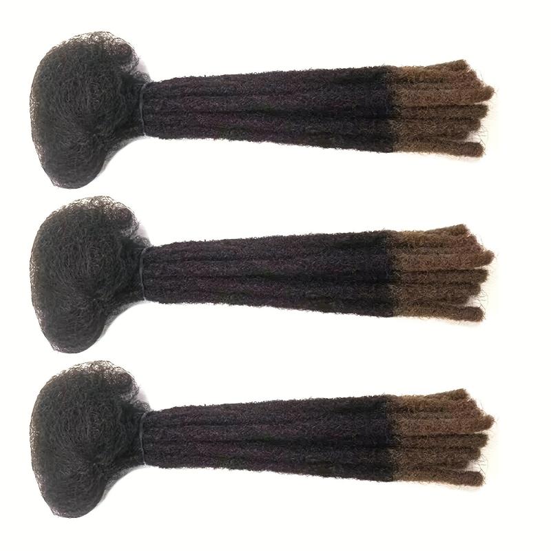 Ombre Dreadlock Braids Human Hair Extensions 14inch 10 Strands Pack