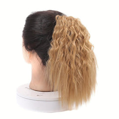 Curly Ponytail Extensions Clip In Synthetic Afro Pony Tail Women Hairpiece