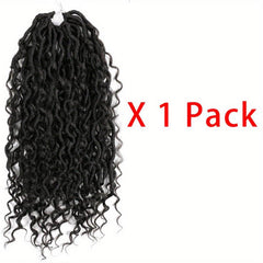 6pack 45 Goddess Locs Crochet Hair Extensions for Women