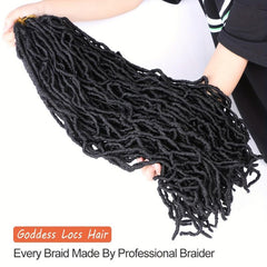 Soft Locs Crochet Hair Extensions Natural Curly Faux Locs Crochet Braids