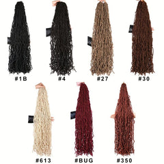 Soft Locs Crochet Hair Extensions Natural Curly Faux Locs Crochet Braids