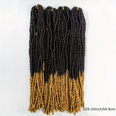 4pcs Ombre Crochet Braids Hair Extensions 50 8 Cm Synthetic Braiding Hair