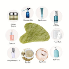 Xiuyan Jade Gua Sha Facial Tool For Self Care Massage