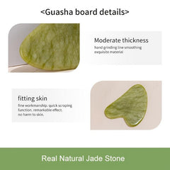 Xiuyan Jade Gua Sha Facial Tool For Self Care Massage
