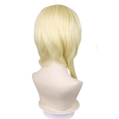 Golden Curly Layered Cosplay Wig for Party Halloween