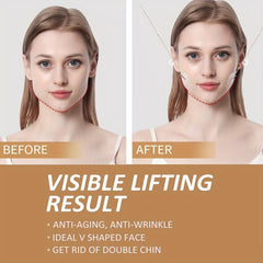 Face Lifting Stickers 8 Ropes 20 Patches Facial Firming And Stretching