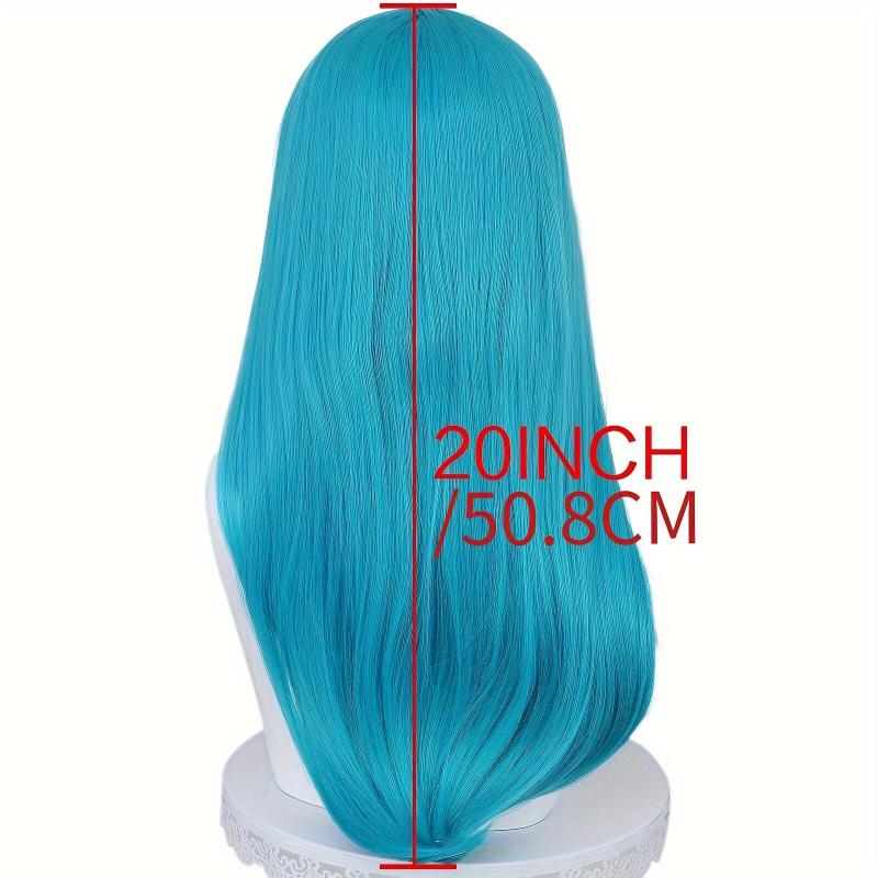 Anime Braided Ponytail Long Straight Cosplay Wig Twist Braid Hair